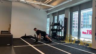 Isometric Chest Supported DB Row