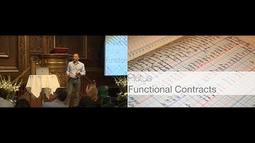 Keynote talk by Manuel Chakravarty: Plutus - Functional Smart Contracts on Cardano