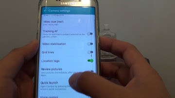 Samsung Galaxy S6 Edge: How to Change Camera Video Size