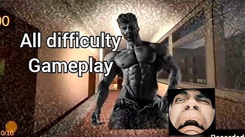 GIGACHAD | Nextbot Chasing All Difficulty Full Gameplay (Nerd,Medium,Hard,Extreme)