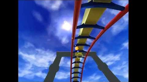 rct3: BIG swing inverted coaster