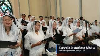 Gregorian Chant - Kyrie VIII (Missa de Angelis) - Cappella Gregoriana Jakarta (Jakarta Cathedral)