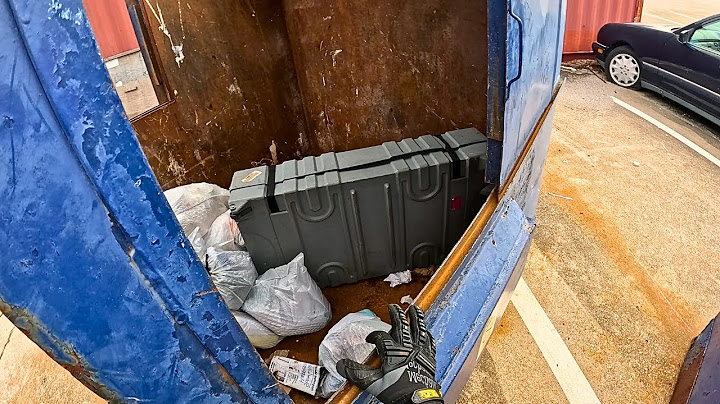 Dumpster Diving "Turn Up The AC Slater!!!"