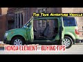2003 to 2011 Honda Element Features and Buyers Guide.