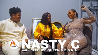 Nasty C meets Cleo Ice Queen, Talks Yo Maps, Chef 187, Dissing Sarkodie plus More | the ZMB Talks