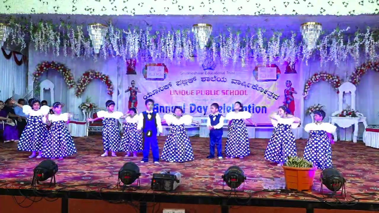 LKG dance on Teri ungli pakad ke chala based on Maa theme