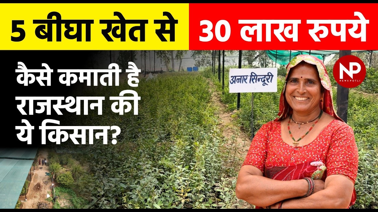 5 बीघे खेत से 30 लाख रुपये कमाती हैं Rajasthan की किसान Santosh devi khedar | EP-30 तकनीक से तरक्की