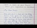 Write a letter to your friend about your Lockdown experience | Letter Writing