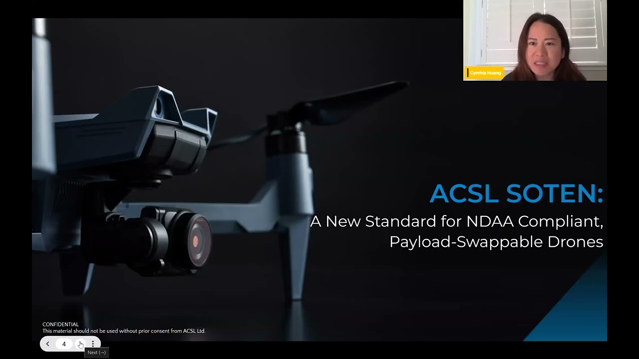 Meet the ACSL SOTEN: A New Standard for NDAA-Compliant, Payload-Swappable Dr