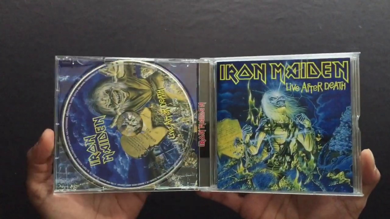 Unboxing IRON MAIDEN-Live After Death (Japanese Version)