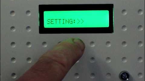 Nigel Graver demonstates new Programming Mode for GSM Intercom