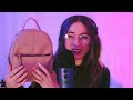 ASMR hablando Español🇪🇸 Tapping &amp; scratching bags