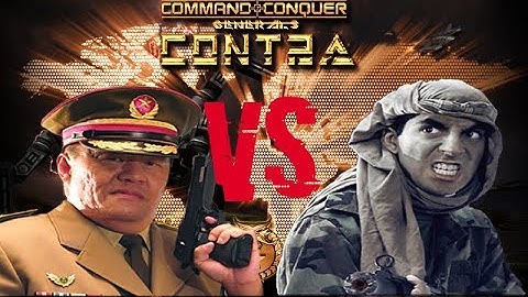 C&C Generals Contra 009 Final Challenge: Tank General vs Stealth General [Hard] #9