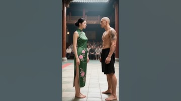 Kung Fu Girl Who Subdues in an Instant #kungfu #ai #fight #mma