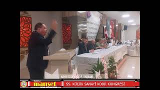 SS KÜÇÜK SANAYİ KOOP BAŞKANI HAYRİ ÖZDEN