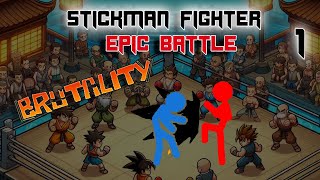 Stickman Fighter : Epic Battle - A Brutal gameplay - Part 1 screenshot 5