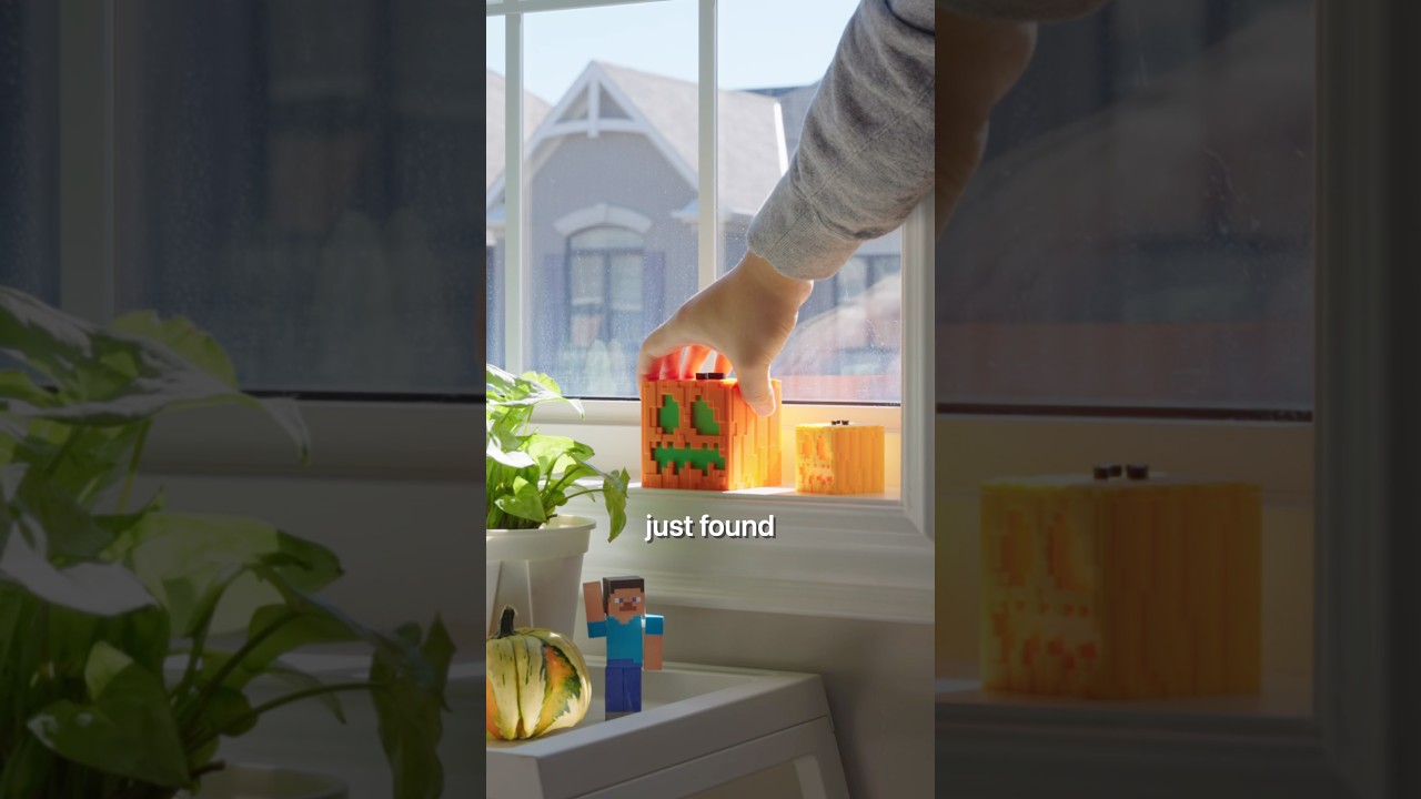 Сделайте тыквенный фонарь из Minecraft в реальной жизни 🎃🦇 