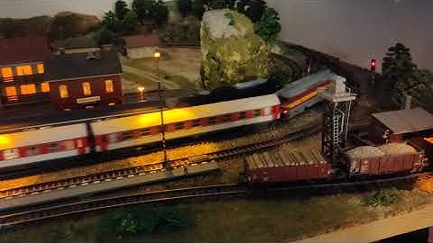 Arduino DCC++ & Arduino Railway Control system at my train layout