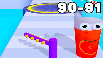 JUICE RUN Gameplay All Levels Walkthrough Android,ios Level 90-91