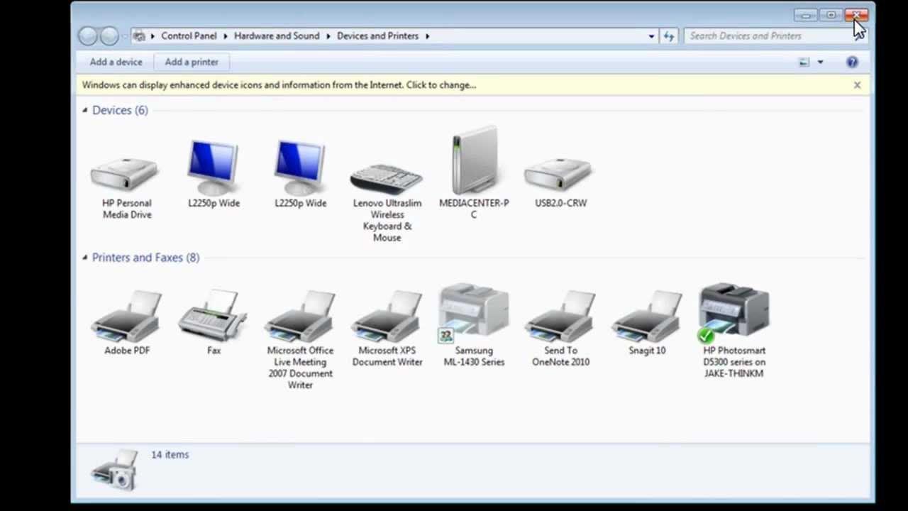 Configure Network Printing Remotely YouTube