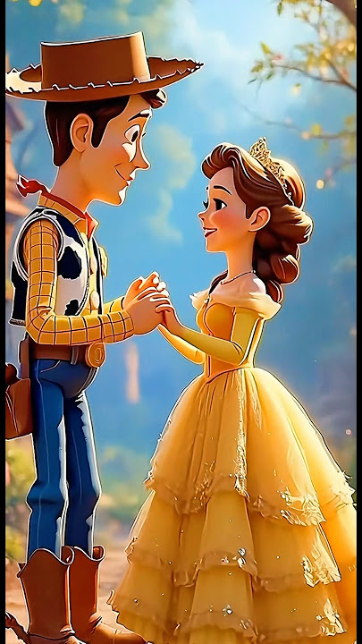 Toy Story เจ้าหญิง เจ้าชาย #aicartoon #aimermaid #ai get a beast #shortvideo #tiktok #น่ารัก