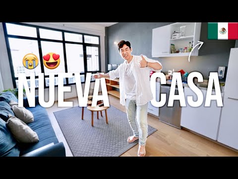 Mi nueva y primera casa en México!😭 House tour + primer vlog en México😍