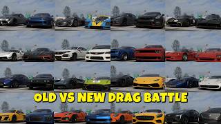 Forza Horizon 6 Successor Vs Predecessor Drag Race Battle New Vs Old Cars