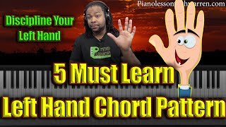 #98: 5 Must Learn LeftHand Chord Patterns