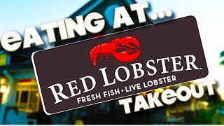 EATING AT - RED LOBSTER TAKEOUT - ORLANDO - FLORIDA
