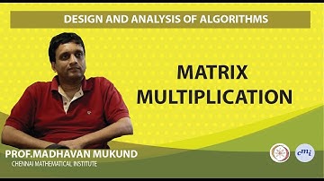 Matrix multiplication
