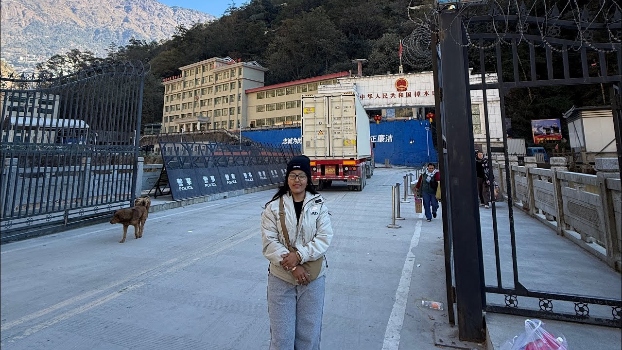 Day 2 vacation day china border & tatopani dara 🛁🫧