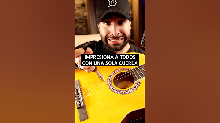IMPRESIONA A TODOS CON UNA SOLA CUERDA 🤯