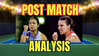 Alex Eala vs. Elena-Gabriela Ruse - Post Match Analysis- Cincinnati Open 2026