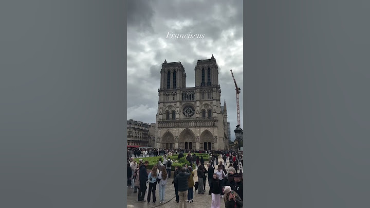 Yesterday at the Cathédrale Notre-Dame de Paris.