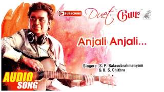 Video thumbnail of "Anjali Anjali Song | Duet Tamil Movie Songs | Prabhu | Meenakshi | Ramesh Aravind | AR Rahman"