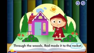 SUPER WHY Story Book Creator Little Red Riding Hood Cartoon Animation PBS Kids Game Play F screenshot 1