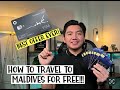 How to travel to maldives for free