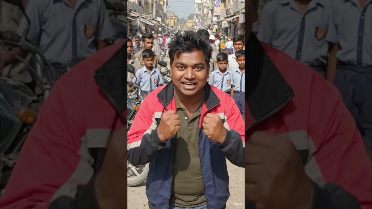 "Large Blue Fabric Sack Filled with Gravel or Aggregate, Tied at the Top, in an Industrial Setting"