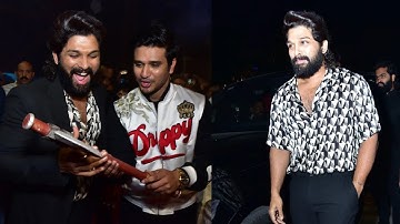 Icon Star Allu Arjun Grand Entry | 18 Pages Pre Release Event | Gulte.com | Nikhil | Anupama