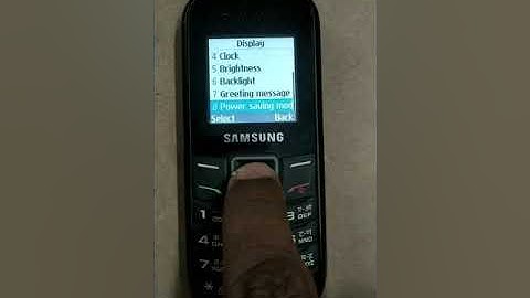 How to enable the power saving mode on Samsung keypad me power saving mode kaise on kare