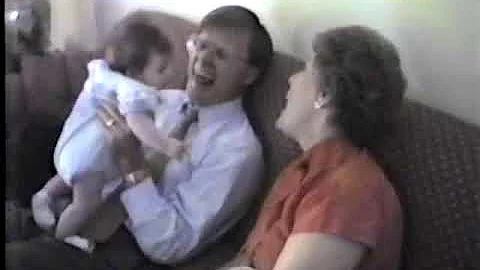 Baby Mary Beth 1986  with Grammy