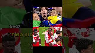 Two Sides Of Football shorts ronaldo arsenal messi short