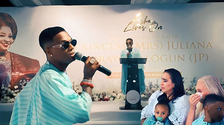 Wizkid Ayo‘s Tribute to his Mum at her funeral🥹🕊️ #wizkid #morayo