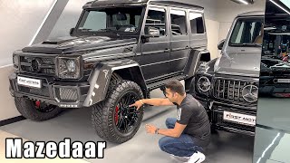 Mercedes G-Wagon and Brabus Modified Aamne Samne ki takkar in Hindi