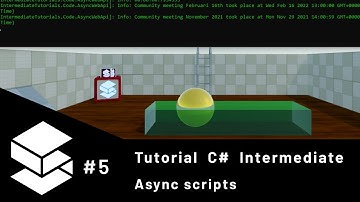 Stride tutorial | C# intermediate #5 | Async scripts