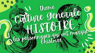 QUIZZ CULTURE GENERALE : HISTOIRE ; les personnes qui ont marqué l'histoire screenshot 2