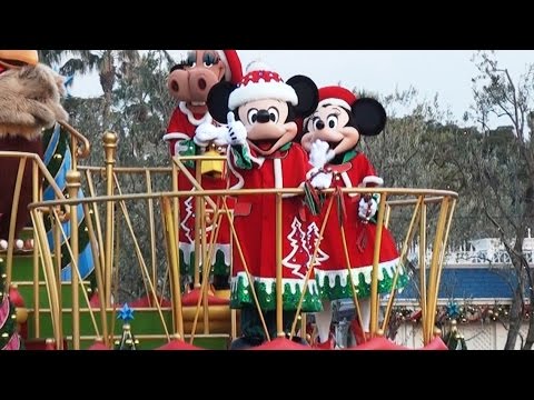 Tdl ディズニー サンタヴィレッジ パレード 2ndミッキーポジ 11 12 21 2回目公演 Youtube