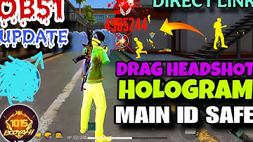 FF OB51 GRAG HEADSHOT AND ALL ANEMY HOLOGRAM LOCATION MAIN ID SAFE RANK WORKING zZz 😍