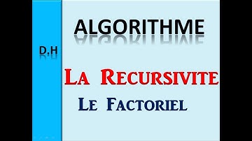 7- 1  Récursivité Exercice Python