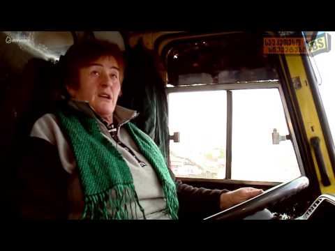 ქალბატონი მარგალიტა ავტობუსის მძღოლად